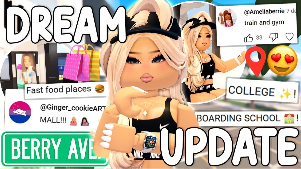 Reading Your *DREAM BERRY AVENUE UPDATES!*