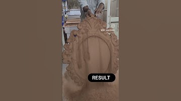 CNC 3D MIRROR FRAME #interierdesign #hcarpenter #art #cncjalidesign #design #cncrouter