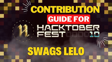 Hacktoberfest 2023 Contribution Guide | Contribute 👨‍💻 and Win Swags 🔥