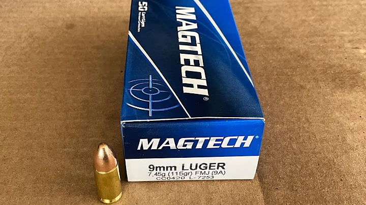 Velocity Testing Magtech 9mm Luger FMJ 115 grain Ammo!