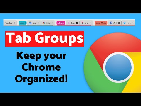 ვიდეო: როგორ გააკეთოთ ჩანართები Chrome- ში