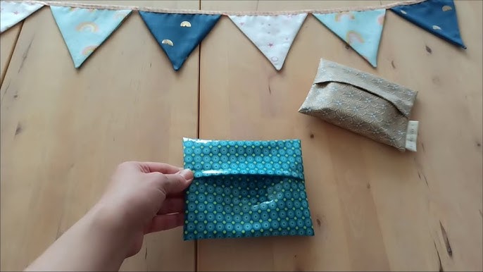 Tuto couture facile : la pochette à savon, Apprendre à coudre