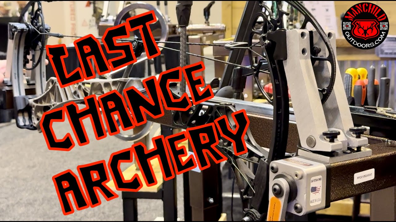 Last Chance Archery new Revolution Vise, bow scales, & Mathews fingers
