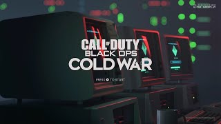 Black Ops Cold War Alpha ☆ Start Menu Loading Screen