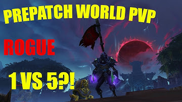 Sub Rogue World PVP! Shadowlands Pre-patch - Wow