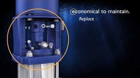 Goulds Water Technology - e-SV stainless steel vertical multi-stage pumps