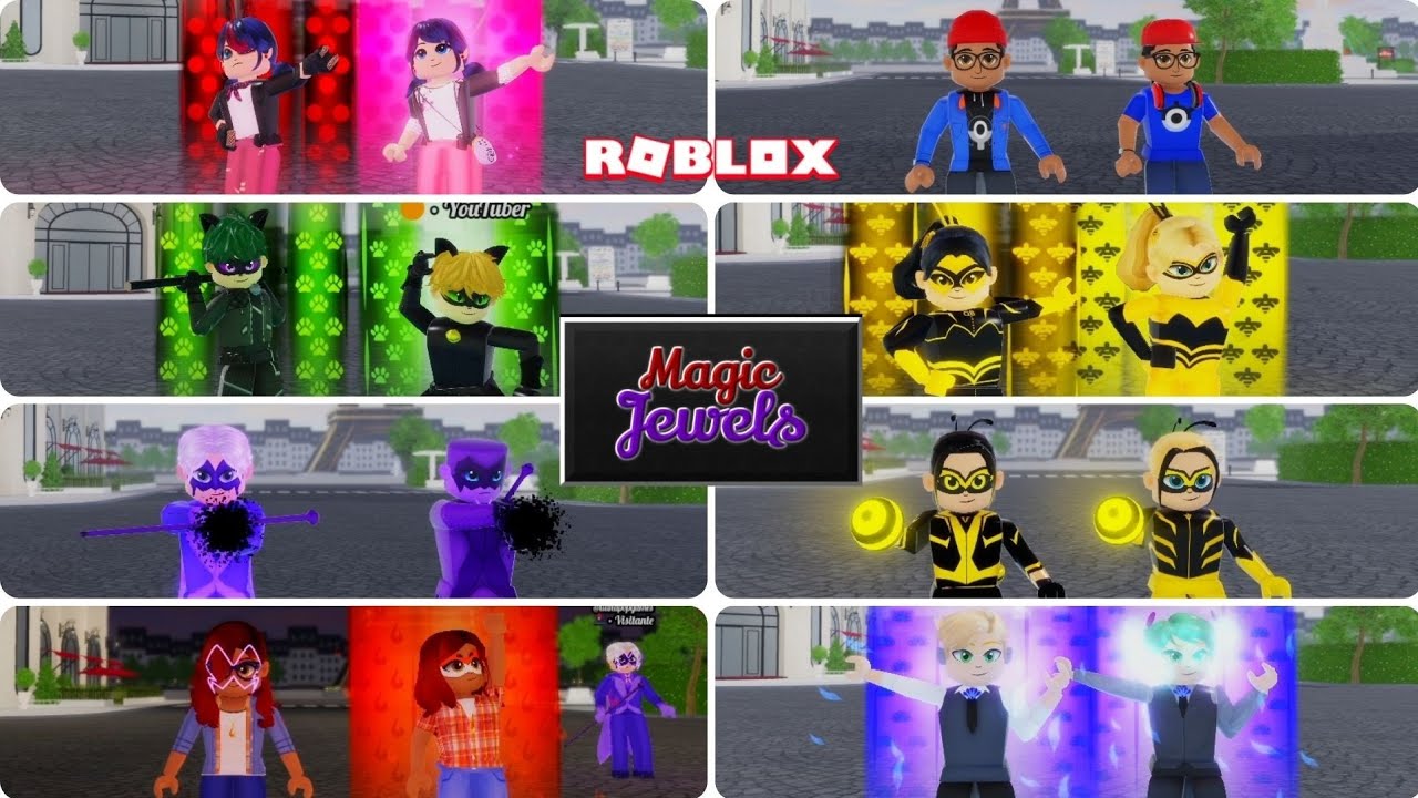 *BOMBA* REVERSO VS ORIGINAL NO MAGIC JEWELS!!! - Roblox