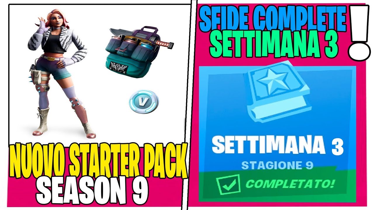 Fortnite Starter Pack Season 9