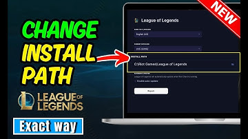 How To Change Install Path In League Of Legends | Move League of Legends To Another Drive