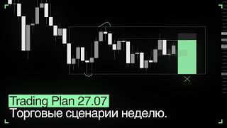 Trading Plan 07/27 | Weekly Trading Scenarios + My Trading Notes