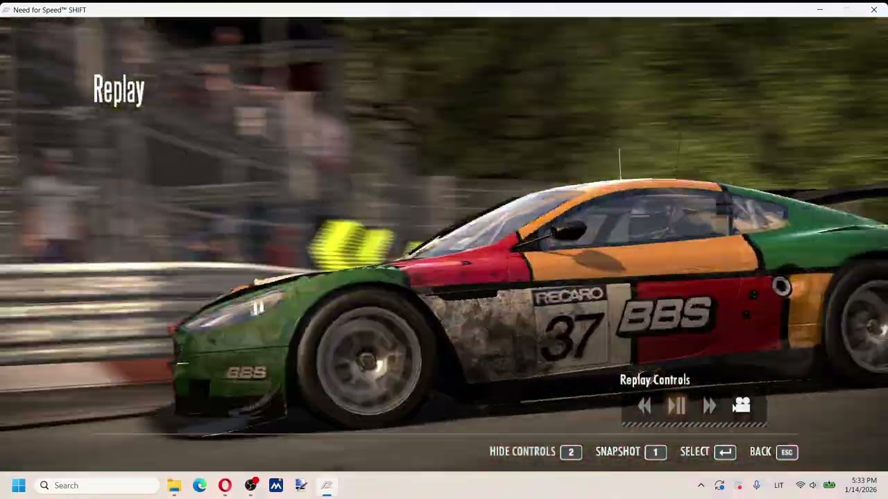 Need For Speed Shift 1 Best Replays 322 London River Aston Martin DB9 #2 Billy Kent