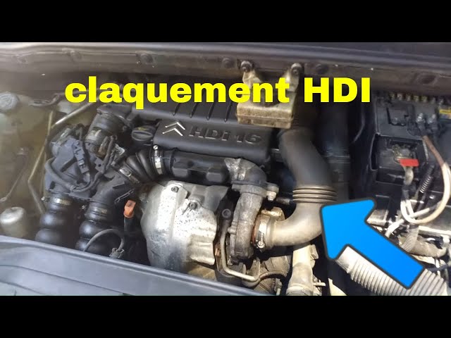 CLAQUEMENT CITROEN C4 PICASSO 1.6 HDI 110 - YouTube