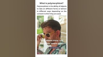 What is Polymorphism? #viral #shorts