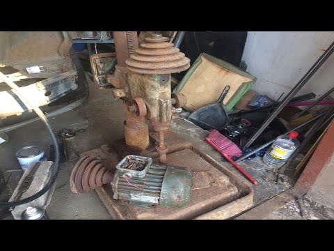 Настольный сверлильный станок НС - 12  (Часть 1)