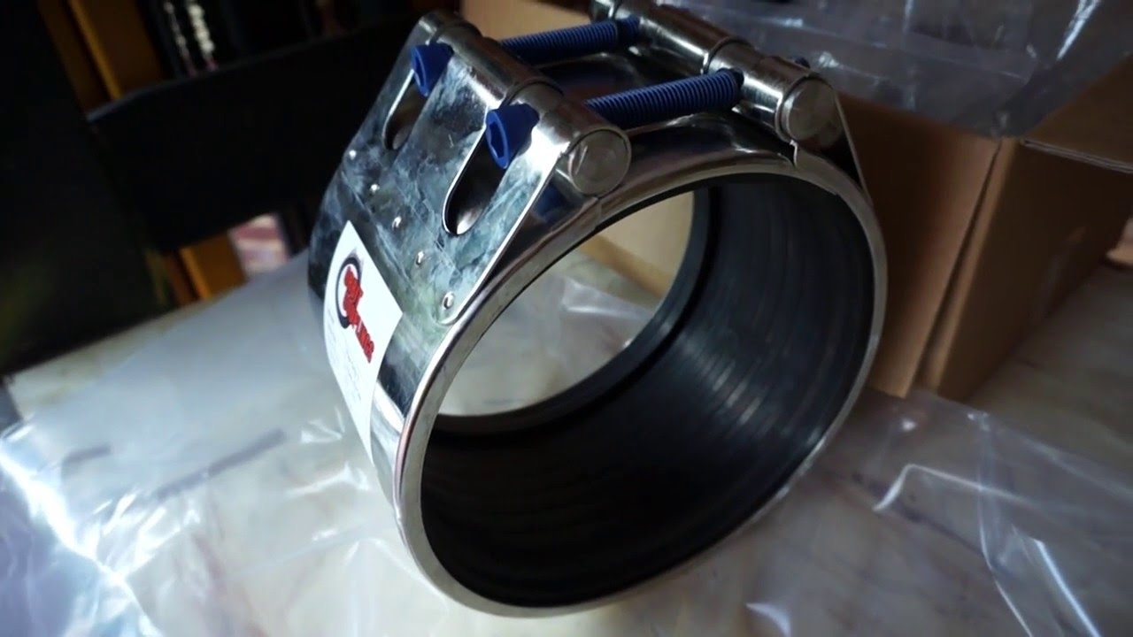 219.1mm pipe coupling Flex Grip S ORBIT COUPLINGS YouTube