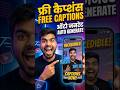 how to add free subtitles in youtube video#shortsfeed #shorts #youtubeshorts #short