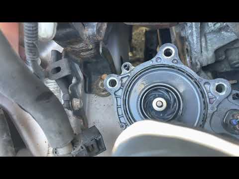 Toyota Prius 2010 11 12 15 overheating trouble shooting water pump , thermostat, temperature sensor