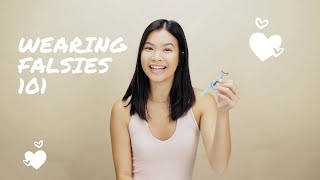 How to Wear Falsies for Double and Monolid Eyes