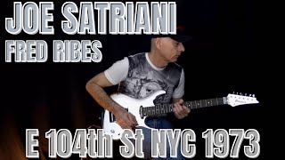 Joe Satriani   E 104th St NYC 1973 by Fred RIBES Ibanez JS CR1