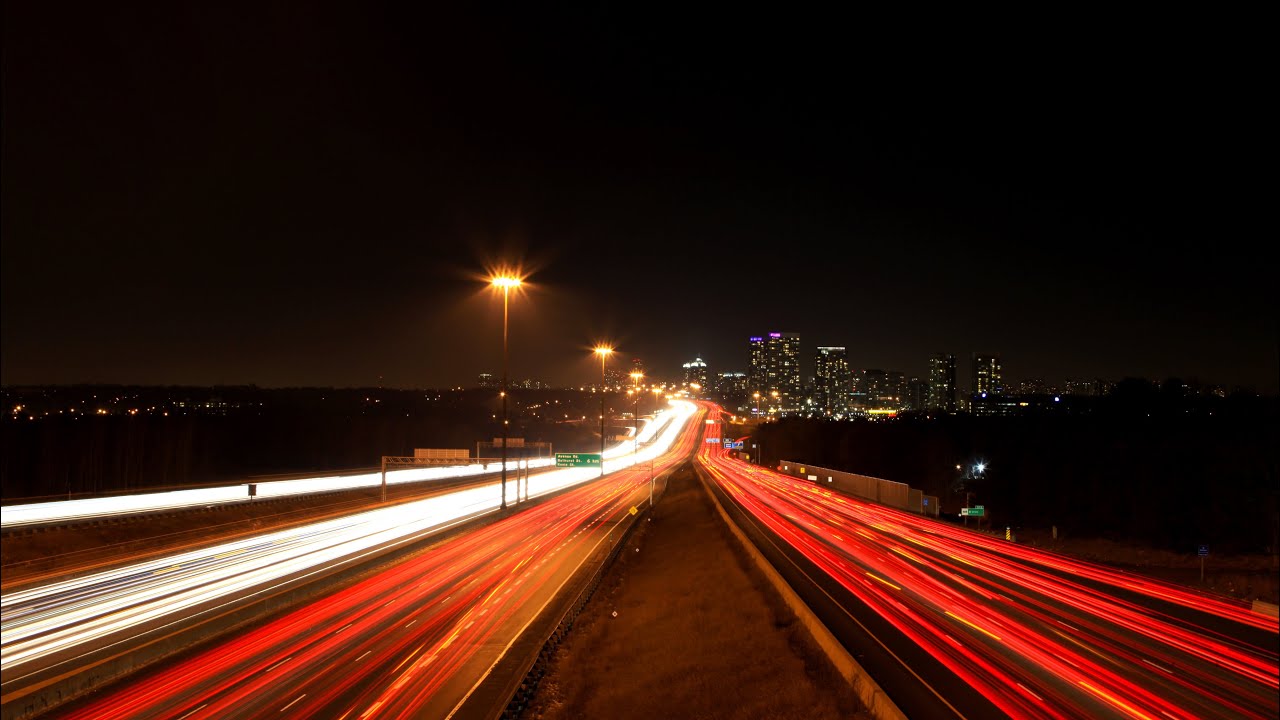 Busiest highway in North America | Highway 401 | Ontario | Timelapse