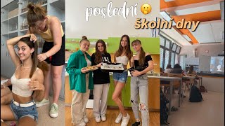 VLOG - poslední školní dny | Amy's World