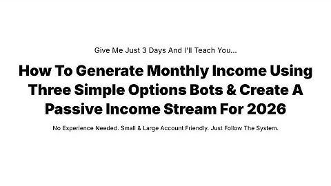 Hoe je een optie-botportfolio bouwt om winst te maken in 2026