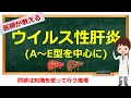 ウイルス性肝炎について 看護師国試問題は21分30秒〜 【看護学生向け】