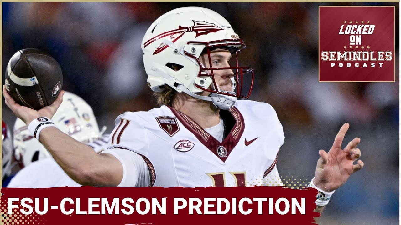 Florida State Versus Clemson Final Score Prediction - YouTube