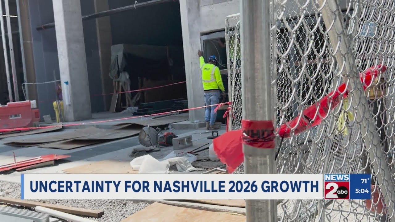 Uncertainty for Nashville's 2026 growth