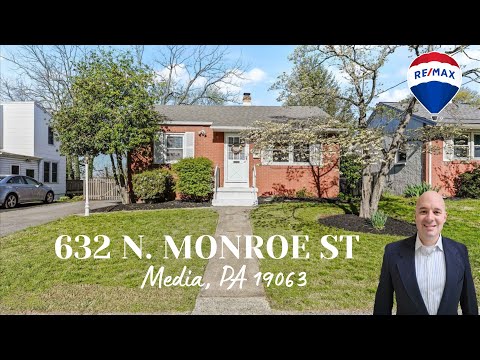 632 N Monroe St, Media, PA home video tour
