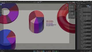 Blender, Geometry nodes, Pie Chart Profile