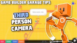Third Person Camera Tutorial in Game Builder Garage