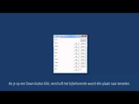 Lua GUI exercise: Word Swap