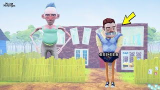 KIZGIN ADAM WILSON DAYIYI KAÇIRDI  Hello Neighbor VS Angry Neighbor