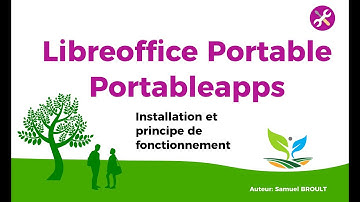 Libreoffice portable (portableapps.com)