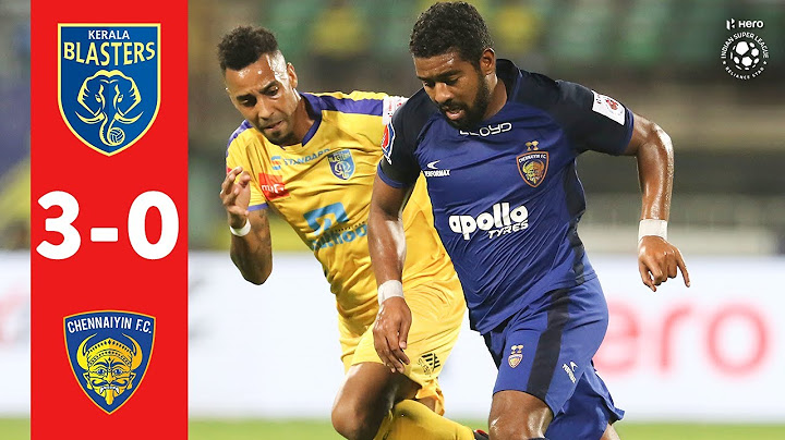 Hero ISL 2018-19 | Kerala Blasters FC 3-0 Chennaiyin FC | Highlights