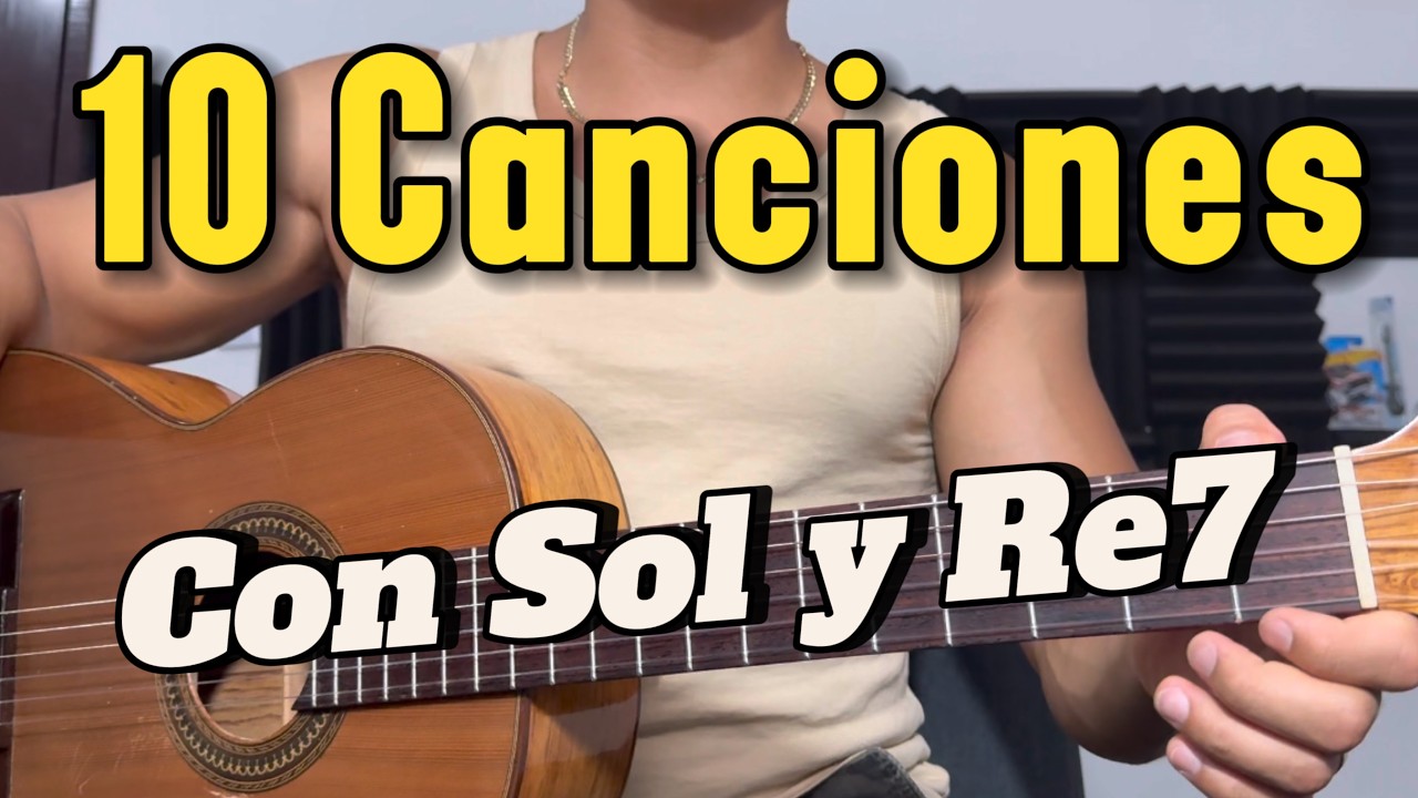 Con solo 2 acordes (SIN CEJILLA) puedes tocar estas 10 canciones 😱