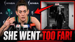 SHE WENT TOO FAR! Breanna Stewart LOSES IT After Caitlin Clark STUNS the WNBA Today!