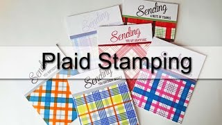 Plaid Stamping