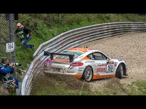 Top 10 Luckiest Drivers of the Nürburgring - Nordschleife Near Crash Compilation 2016