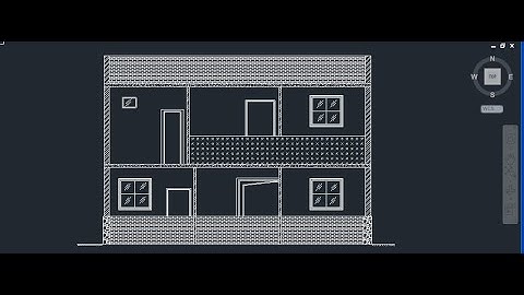 Elevation design in auto cad.#autocad #cad #2d #3d #youtubeshorts #house #basic #elevation #youtube