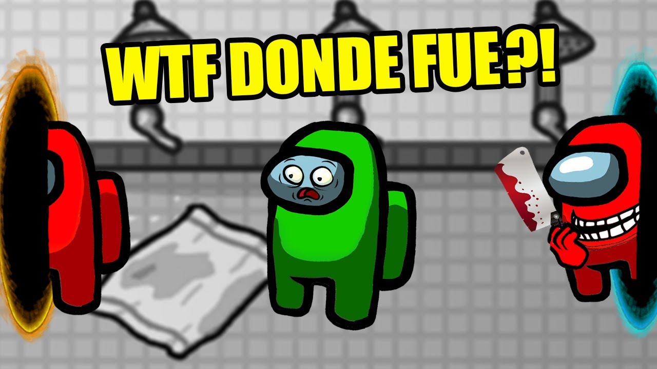 AMONG US pero el IMPOSTOR se TELETRANSPORTA (TROLL HACKS)