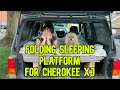 Jeep Cherokee XJ Sleeping Platform Tutorial — Folds Into Trunk