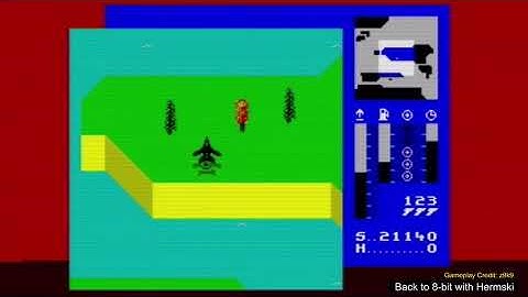 TLL (1984) ZX Spectrum Gameplay Full Loop - Tornado Low Level