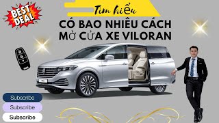 Có Bao Nhiêu Cách mở Volkswagen Viloran 7 Chỗ MPV Nhập Khẩu Đức 2025 | Cùng tìm hiểu nhé !!!