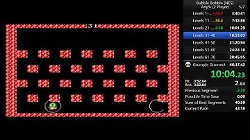 Bubble Bobble 2 Player Any% PB: 42:45