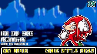 [GBA]Ice Cap Zone(Prototype) - Sonic the Hedgehog 3【Sonic Battle Style】