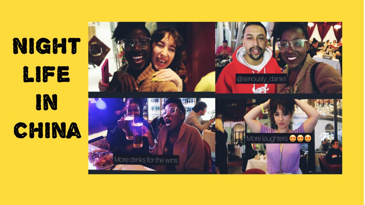 Living in China Vlogs First Night in China NightLife In