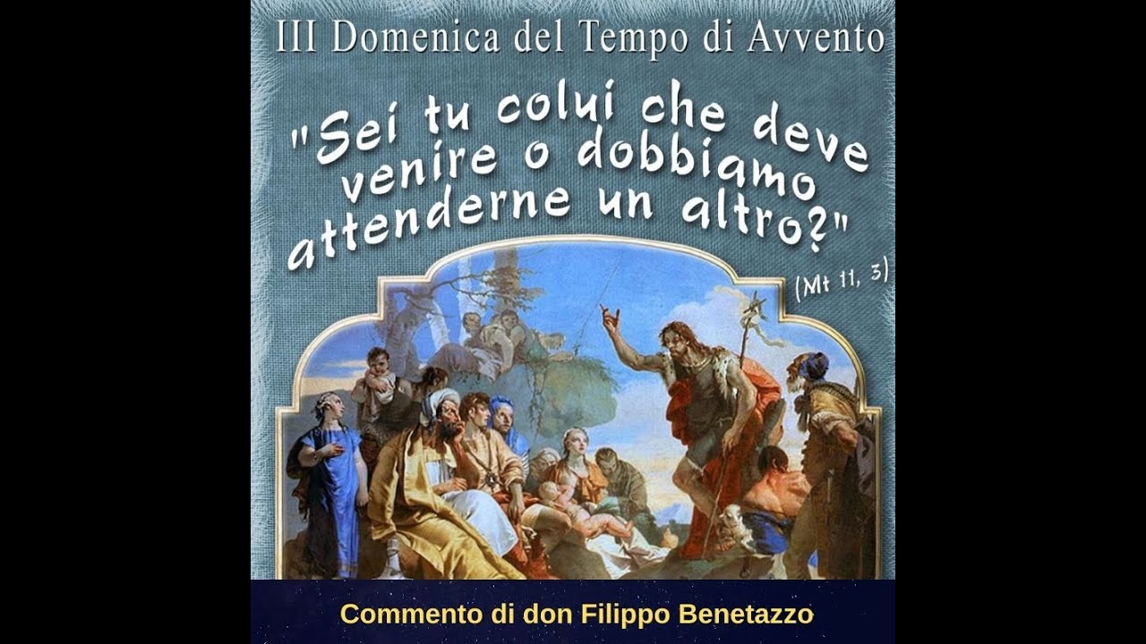 Avvento A III Domenica YouTube