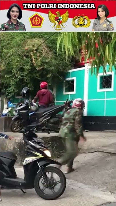 PERKELAHIAN 2 POLISI VS 1 TNI